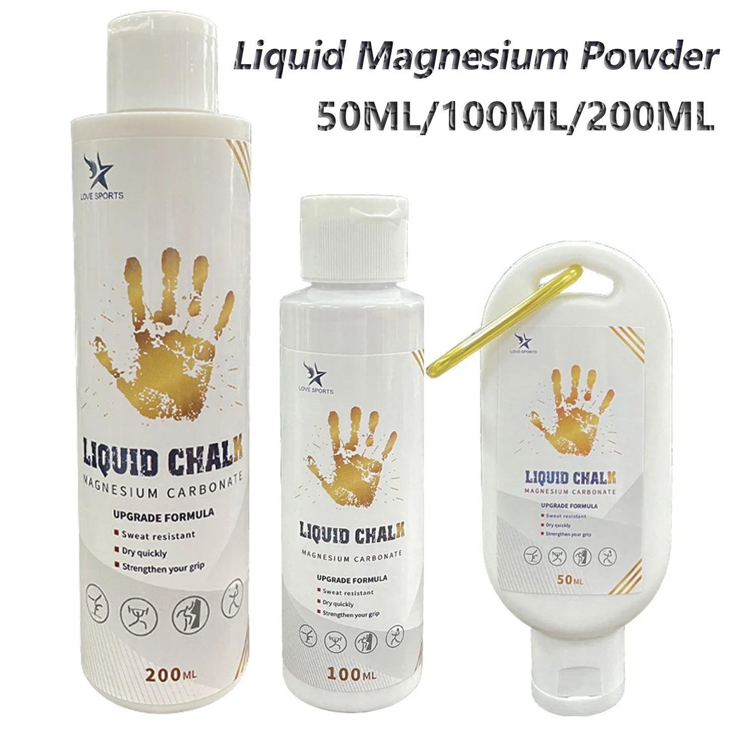 Liquid Chalk for Weightlifting (50ml/100ml)
