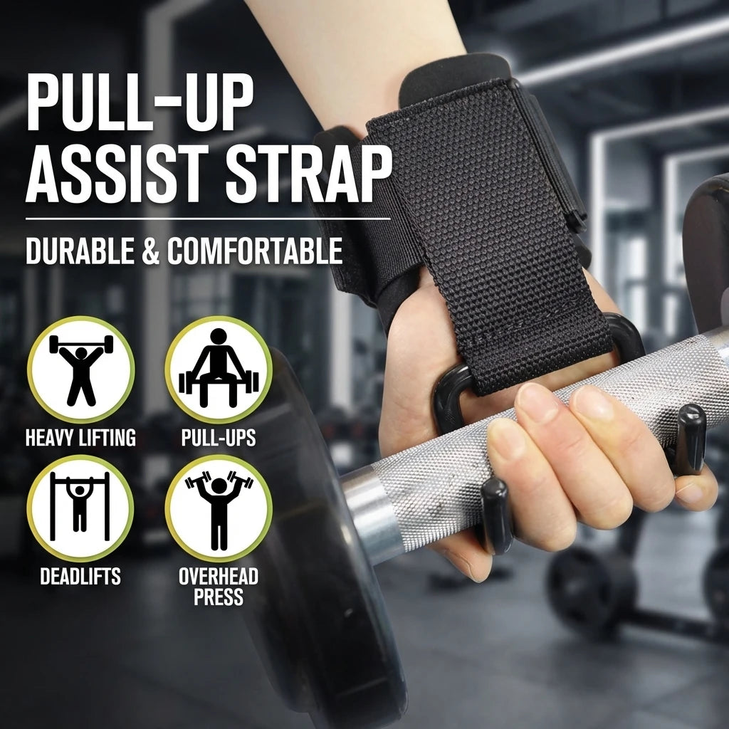 Non-Slip Weight Lifting Hooks