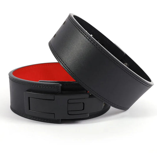 Leather Lever Weightlifting Belt